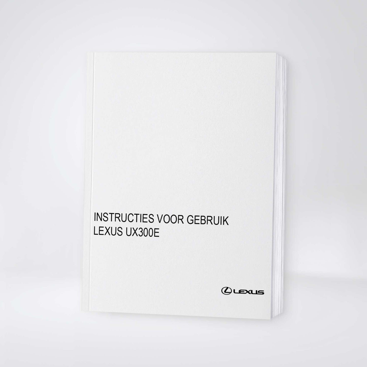 2020-2023 Lexus UX 300e Gebruikershandleiding | Nederlands
