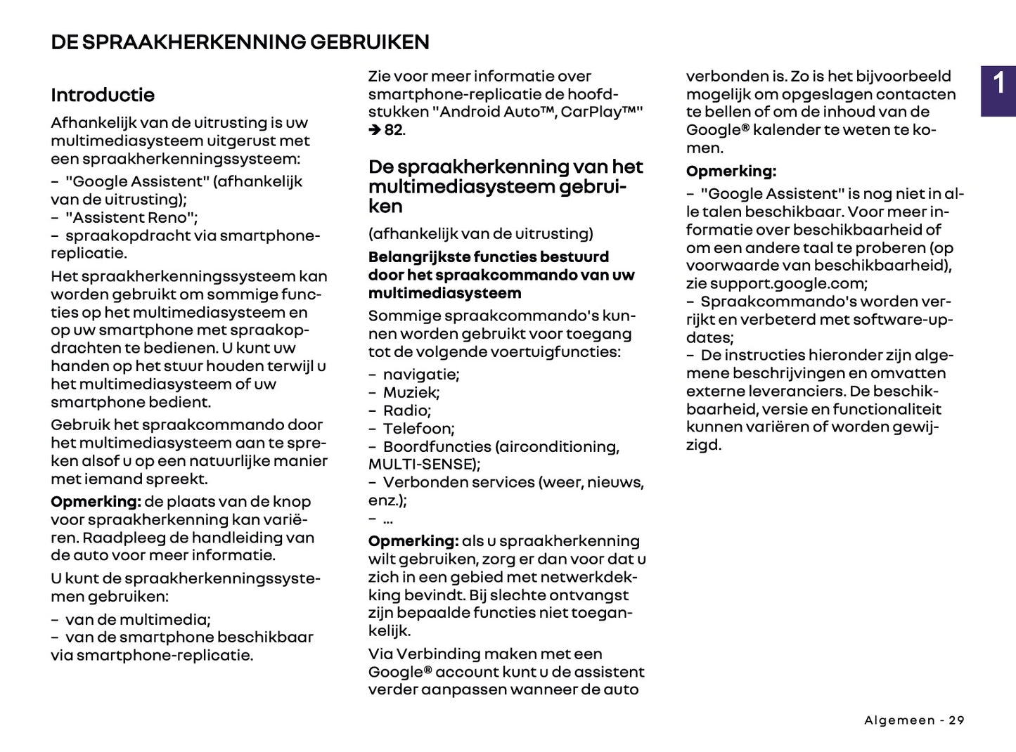 2025-2026 Renault Open R Link Infotainment Handleiding | Nederlands