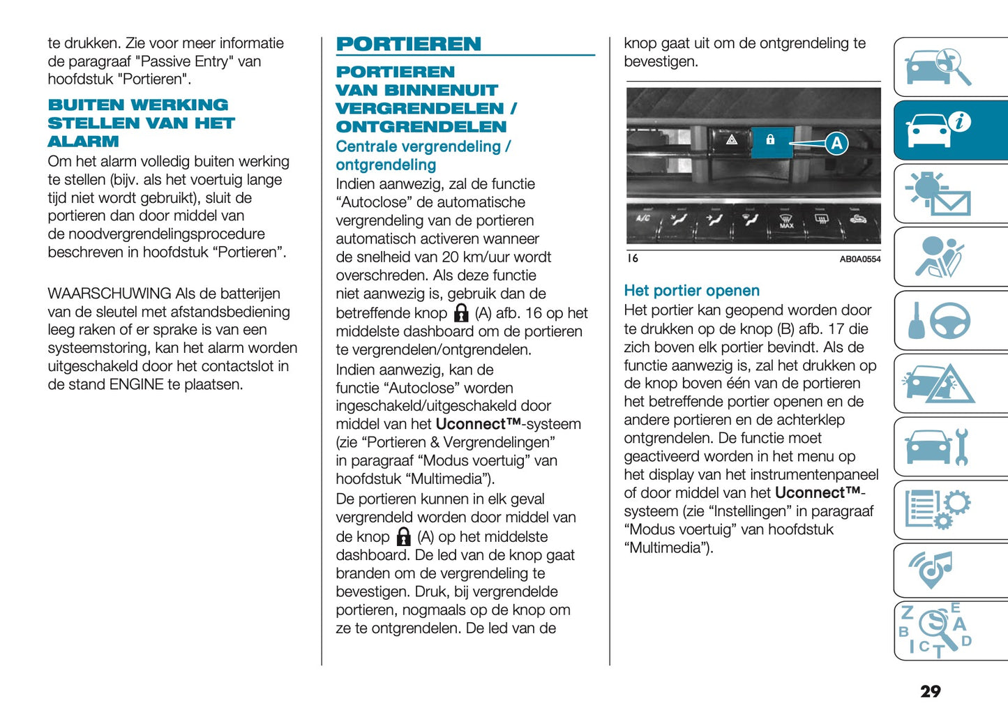 2024-2025 Abarth 500e Gebruikershandleiding | Nederlands