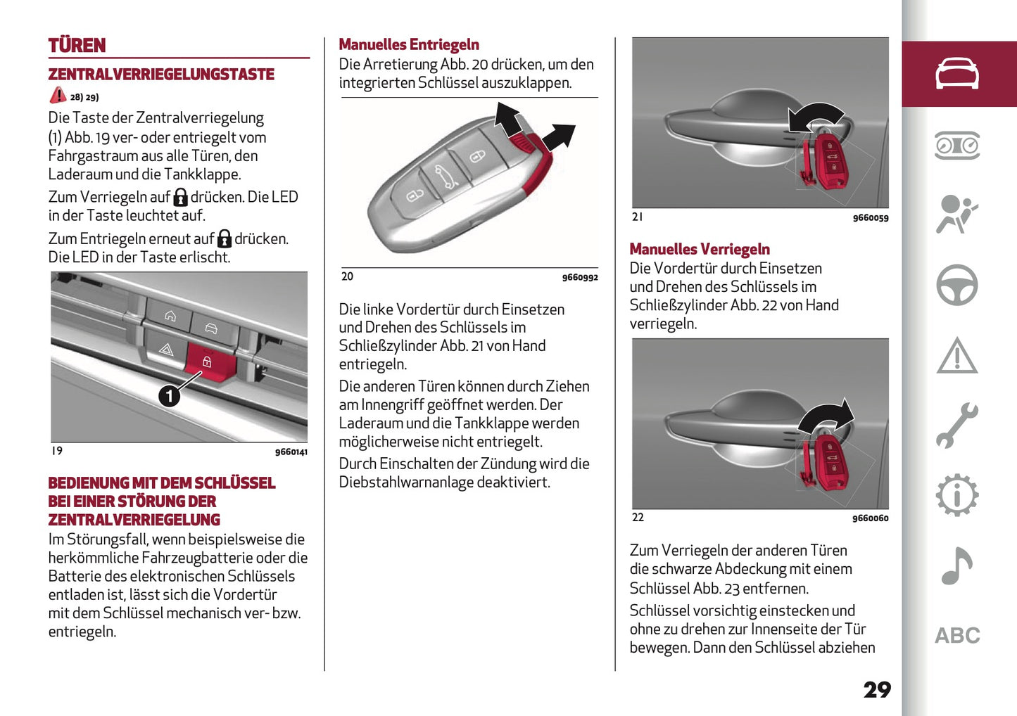 2025 Alfa Romeo Junior Owner's Manual | German