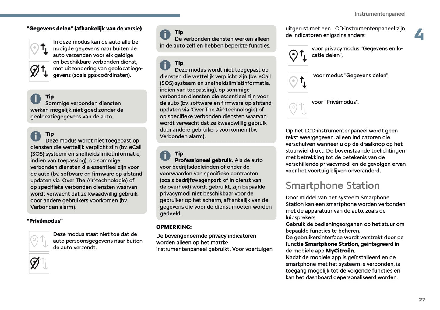 2025 Citroën C3 Owner's Manual | Dutch