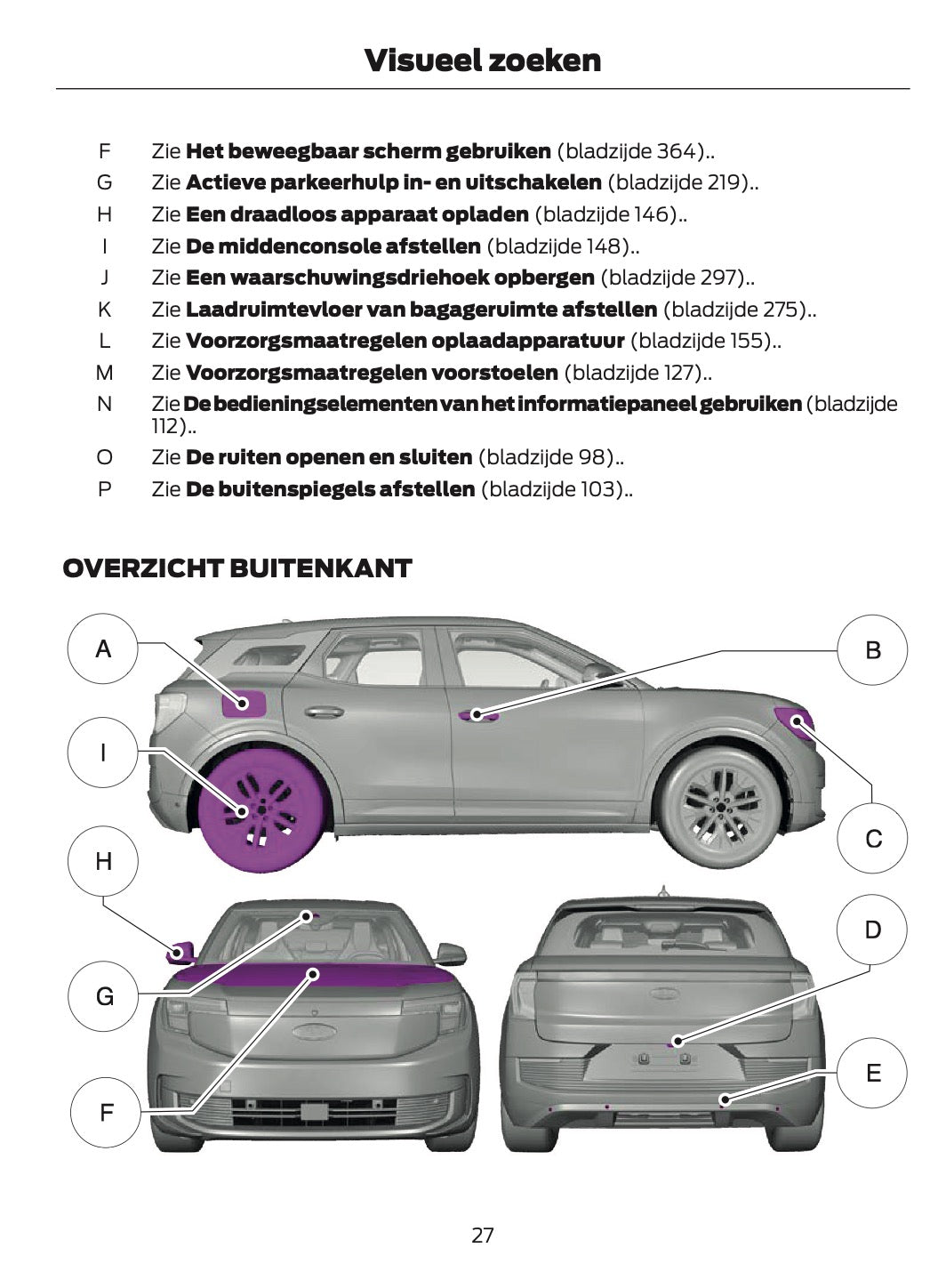 2024-2025 Ford Explorer Owner's Manual | Dutch