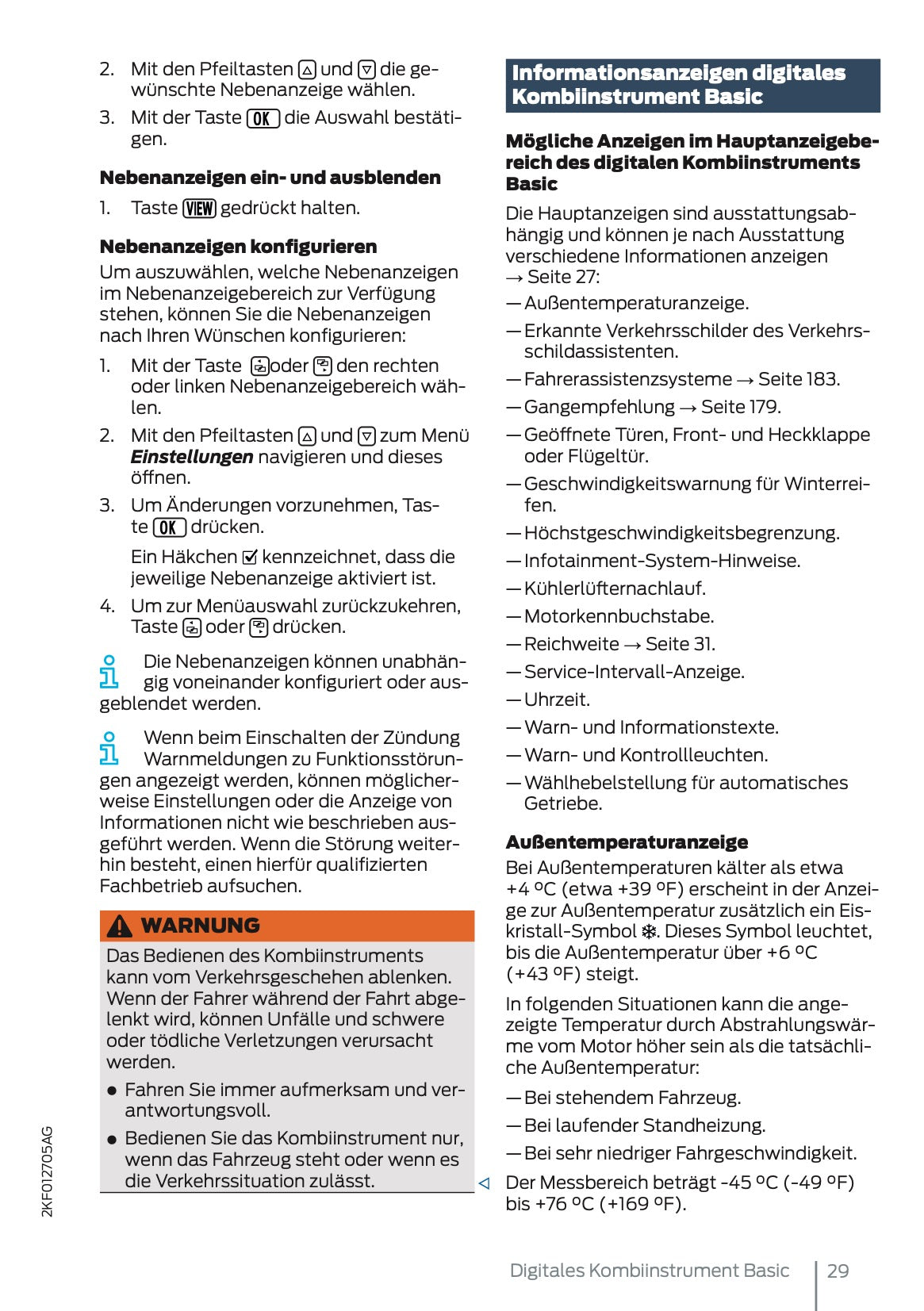 2025 Ford Tourneo Connect/Transit Connect Owner's Manual | German