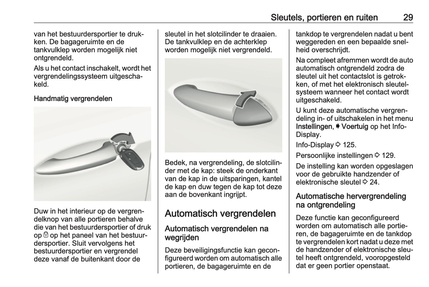 2019 Opel Astra Owner's Manual | Dutch