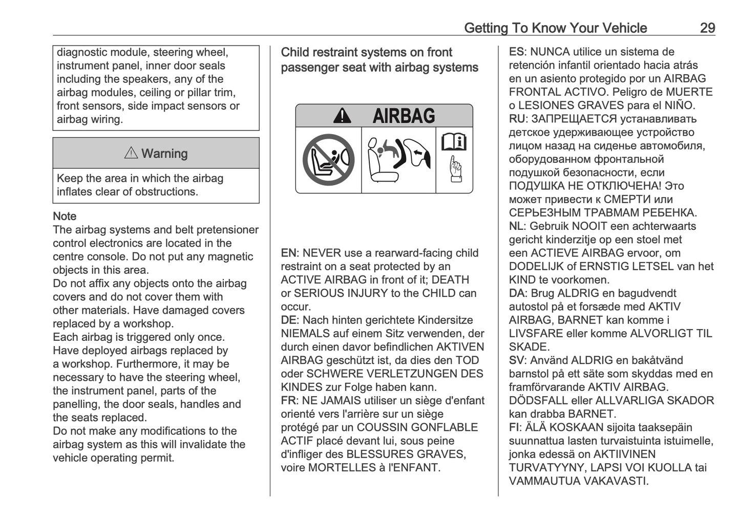 2025 Opel Grandland Owner's Manual | English