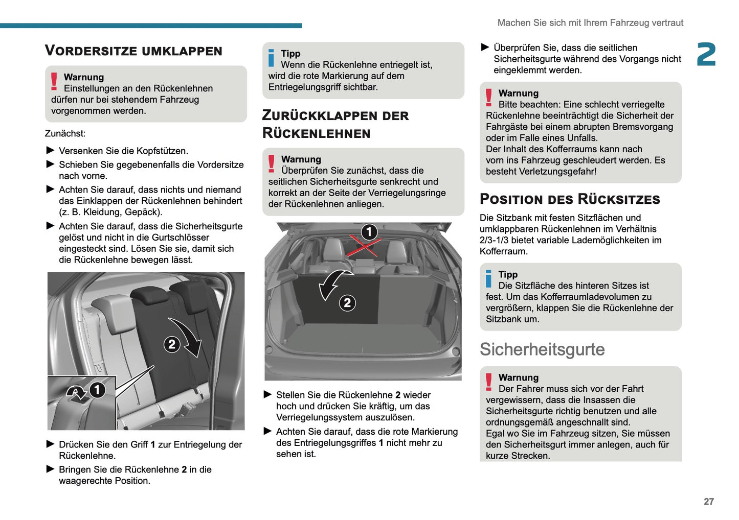 2025 Peugeot 2008 Owner's Manual | German
