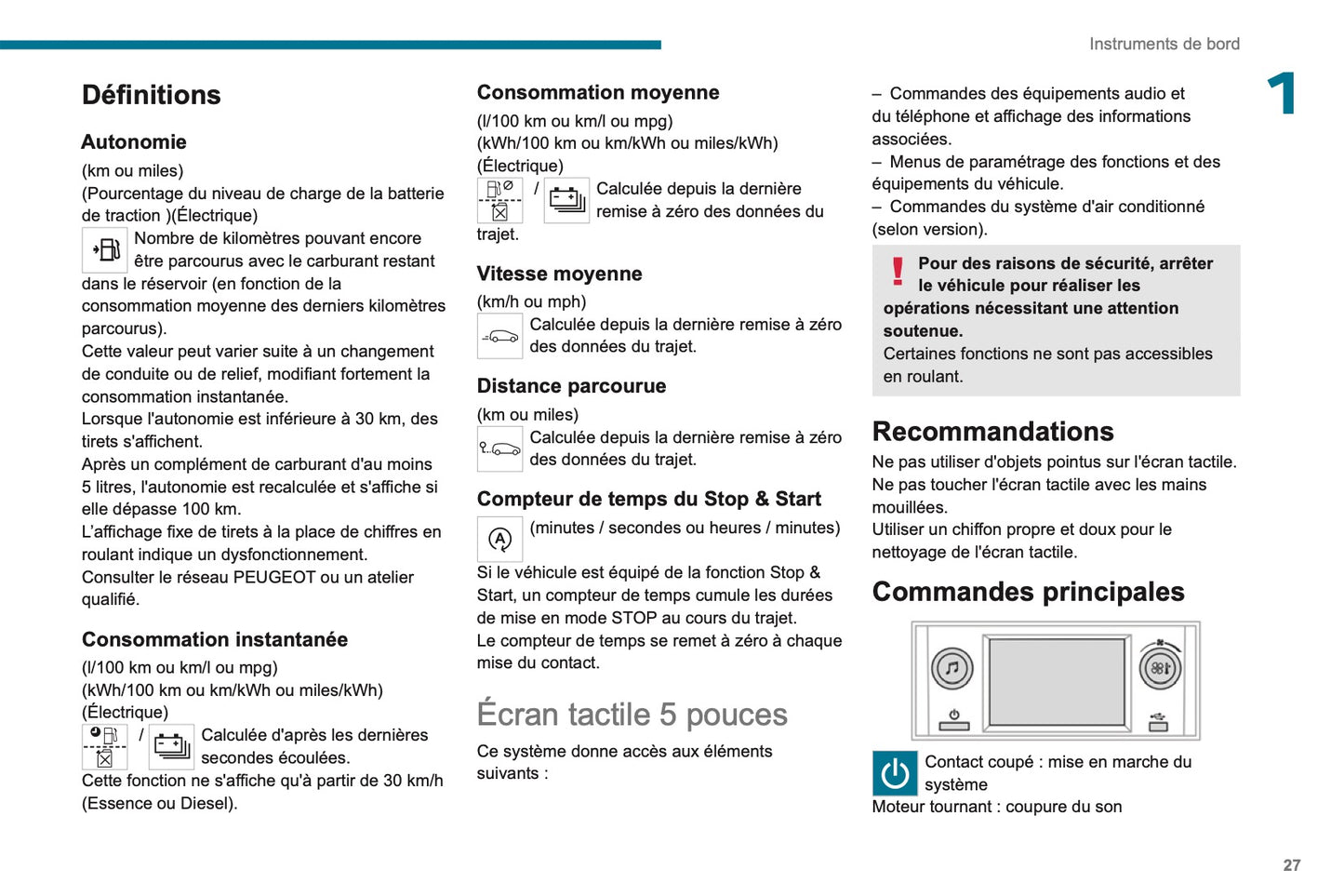 2020-2023 Peugeot 208 Owner's Manual | French