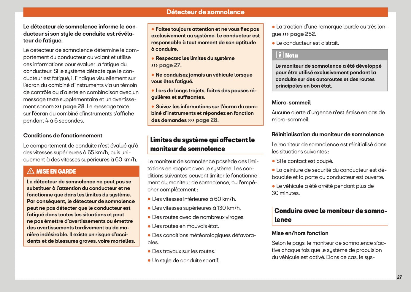 2025 Seat Ibiza Owner's Manual | French