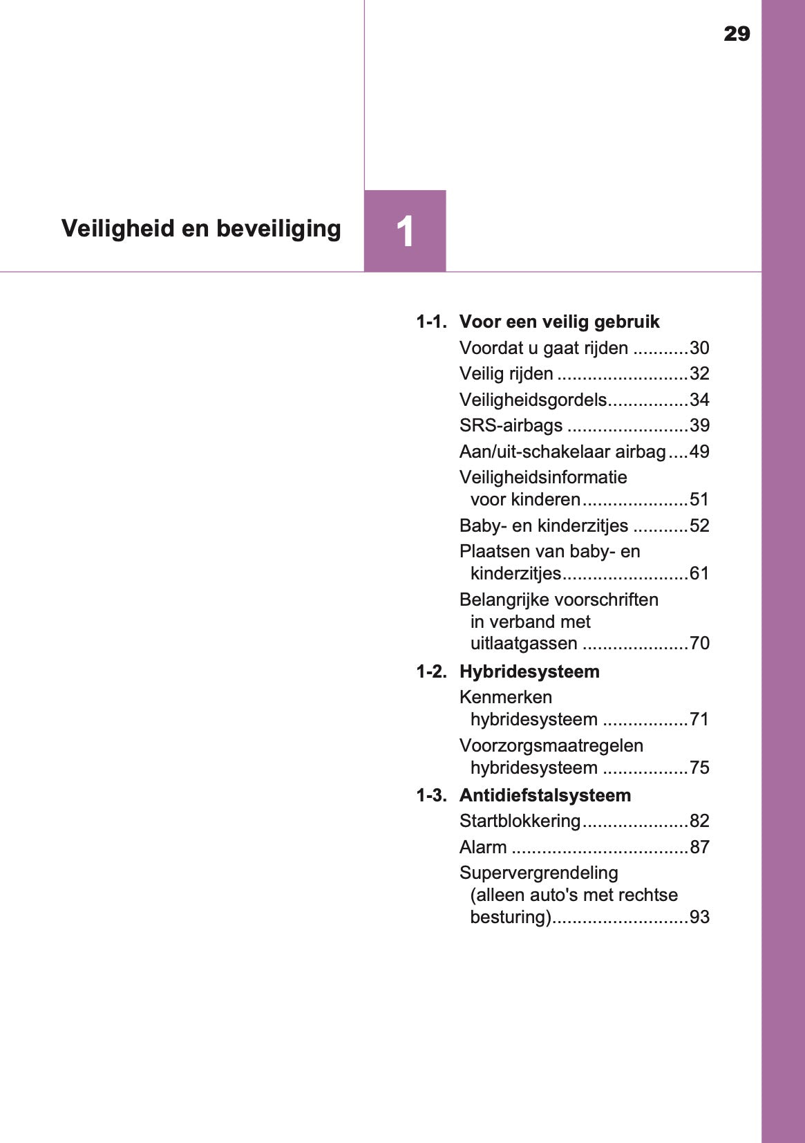2015-2016 Toyota Auris Hybrid Gebruikershandleiding | Nederlands