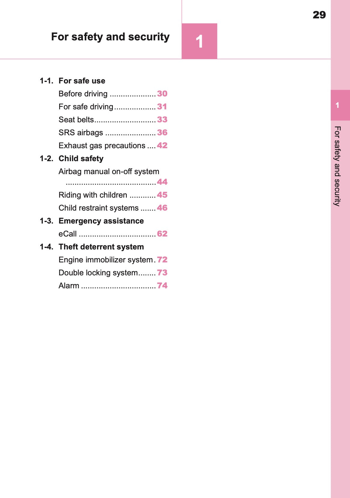 2025 Toyota GR Yaris Owner's Manual | English