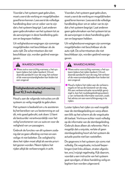 2020-2023 Lexus UX 300e Infotainment Manual | Dutch