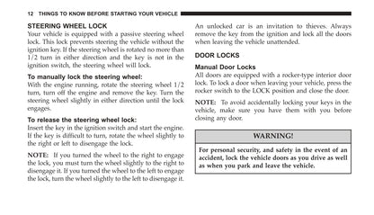 2004 Dodge Neon SRT-4 Owner's Manual | English