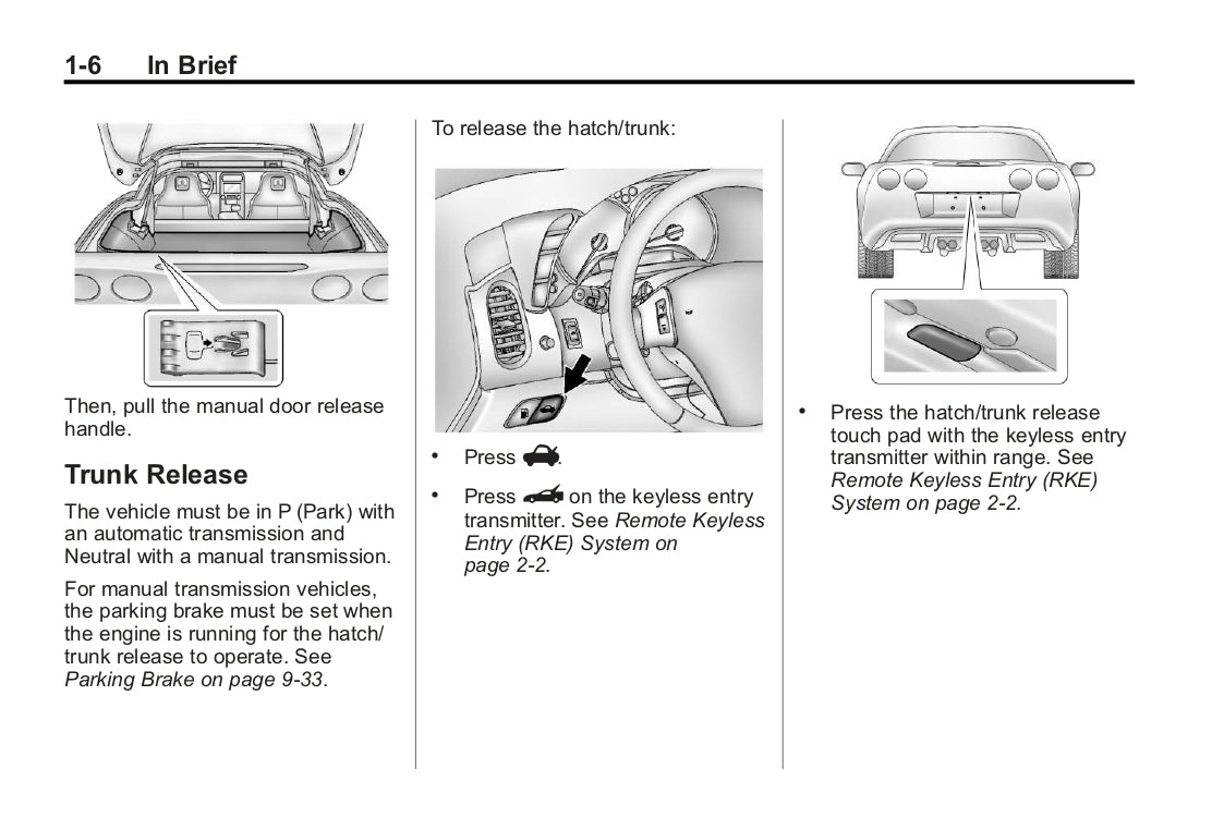 2013 Chevrolet Corvette Gebruikershandleiding | Engels
