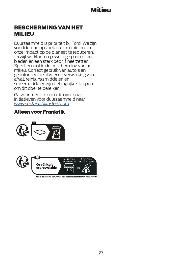 2024-2025 Ford Kuga Manuel du propriétaire | Néerlandais