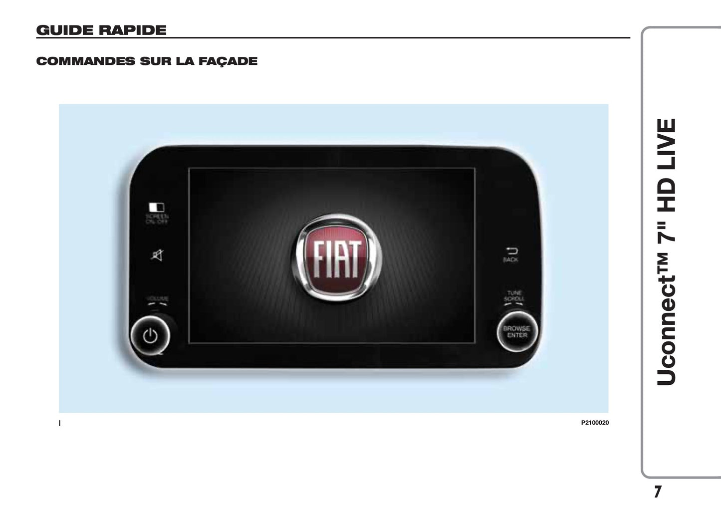Fiat Tipo Uconnect HD Nav Libertto Uso Manutenzione 2016 - 2018