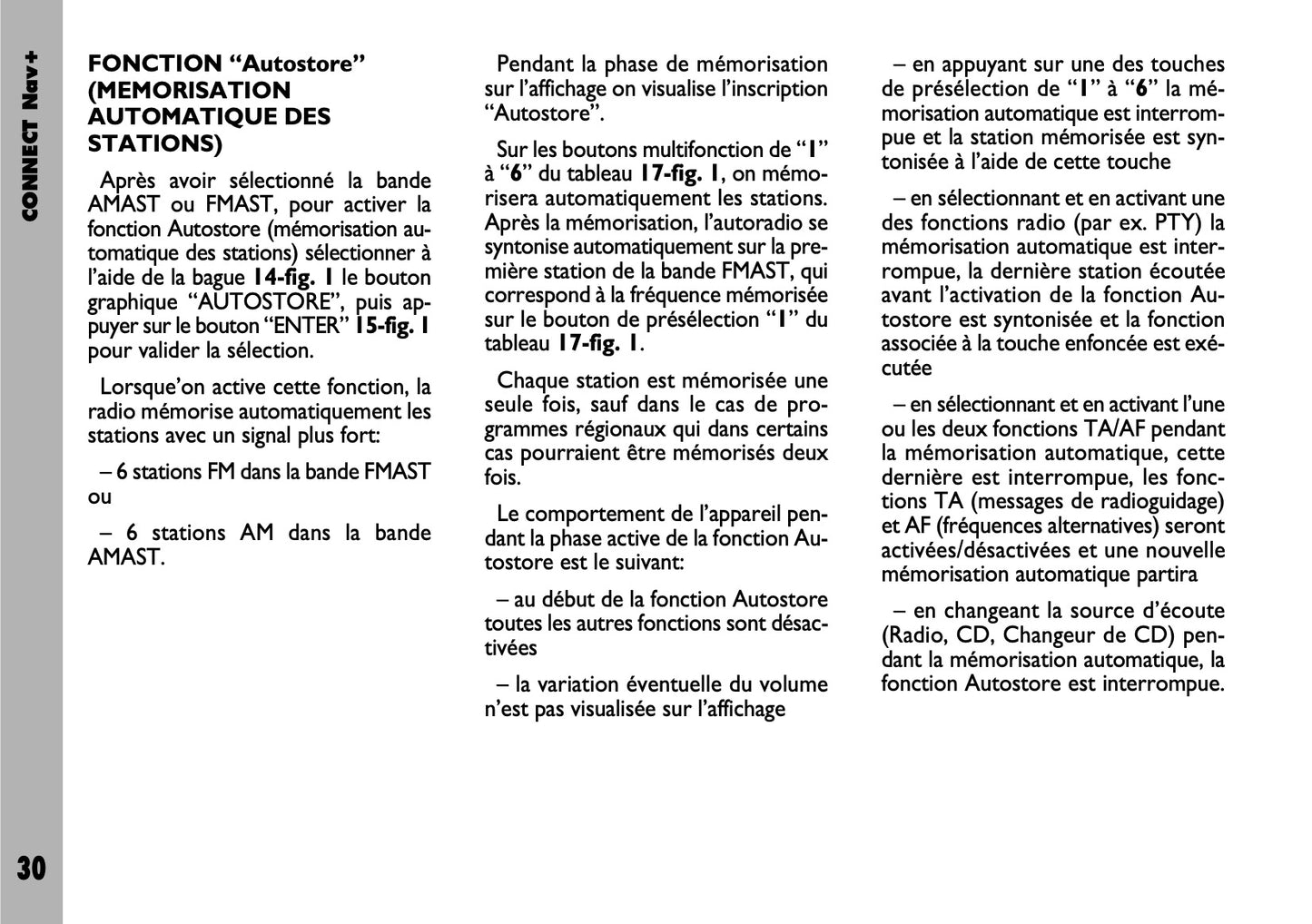 Fiat Stilo Connect Nav+ Guide d'utilisation 2004 - 2018