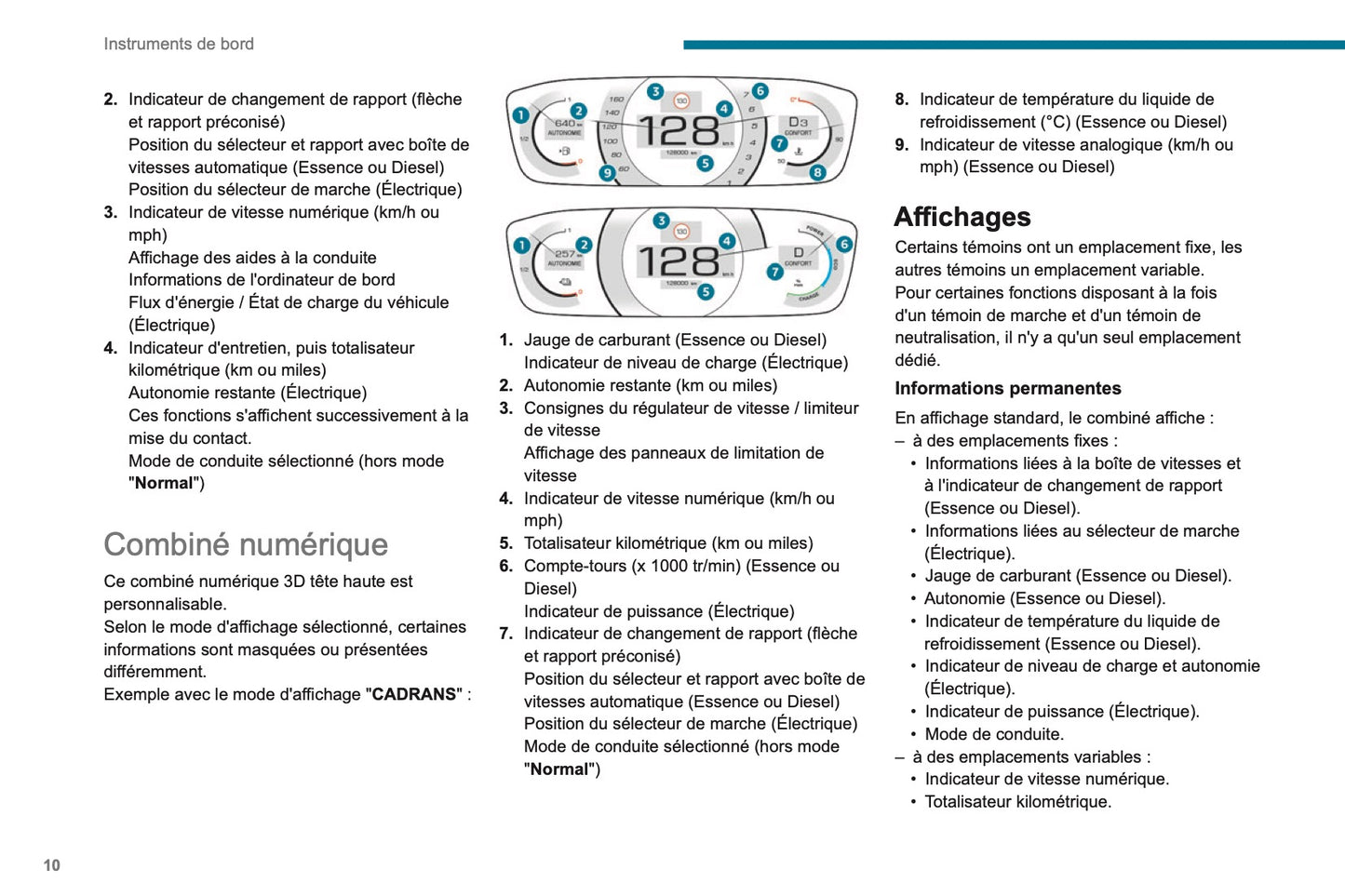 2019-2020 Peugeot 2008/e-2008 Owner's Manual | French