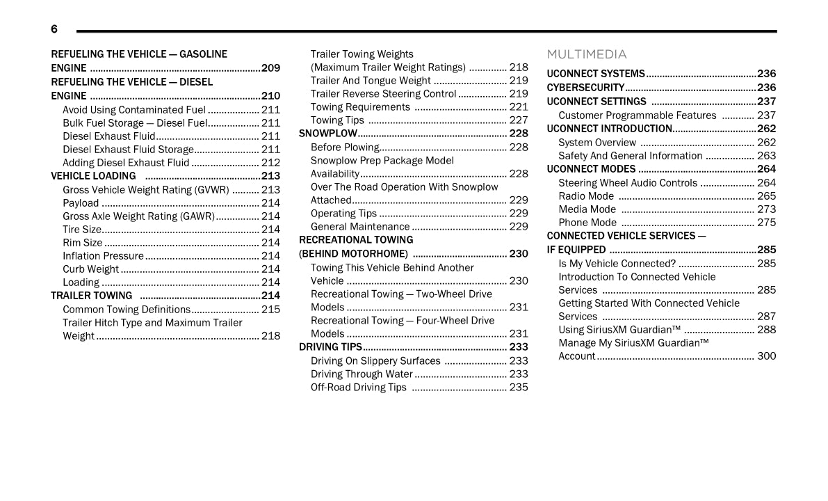 2022 Dodge/Ram Ram Truck 1500 Manuel du propriétaire | Anglais