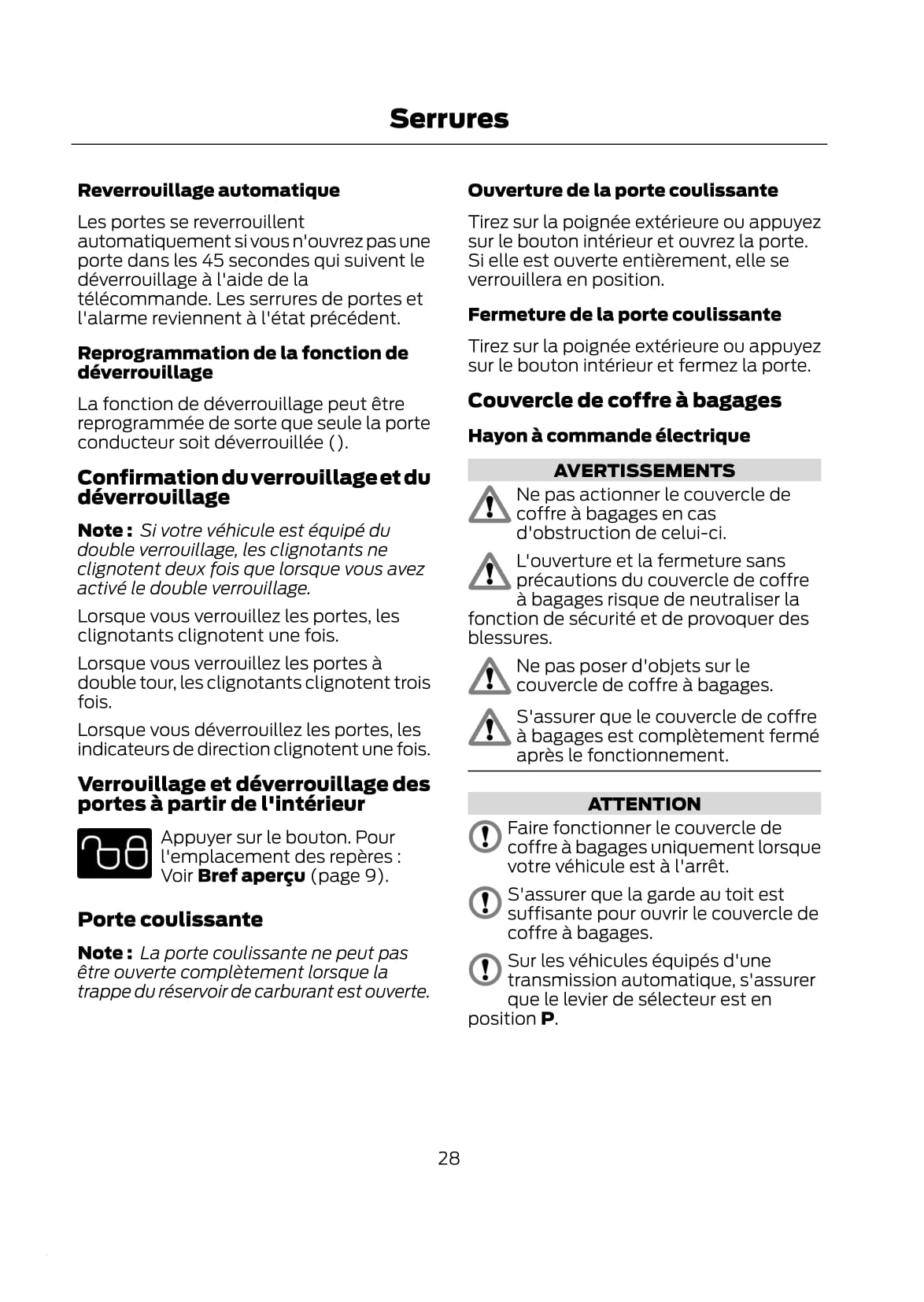 2012-2014 Ford C-Max / Grand-C-Max Bedienungsanleitung | Französisch