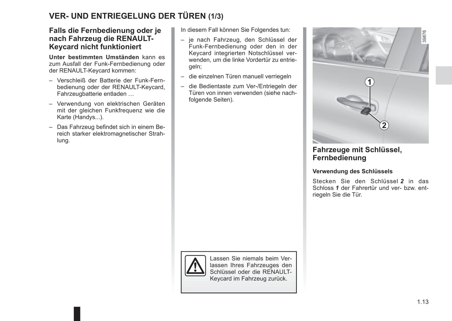 2016-2017 Renault Kadjar Bedienungsanleitung | Deutsch