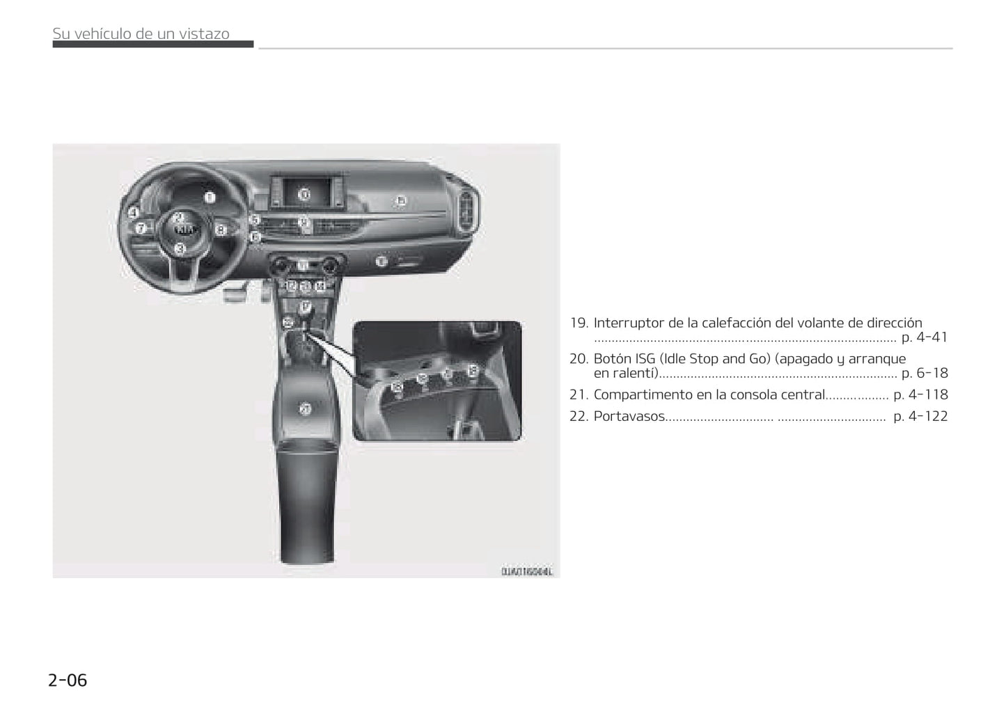 2017-2020 Kia Picanto Manuel du propriétaire | Espagnol