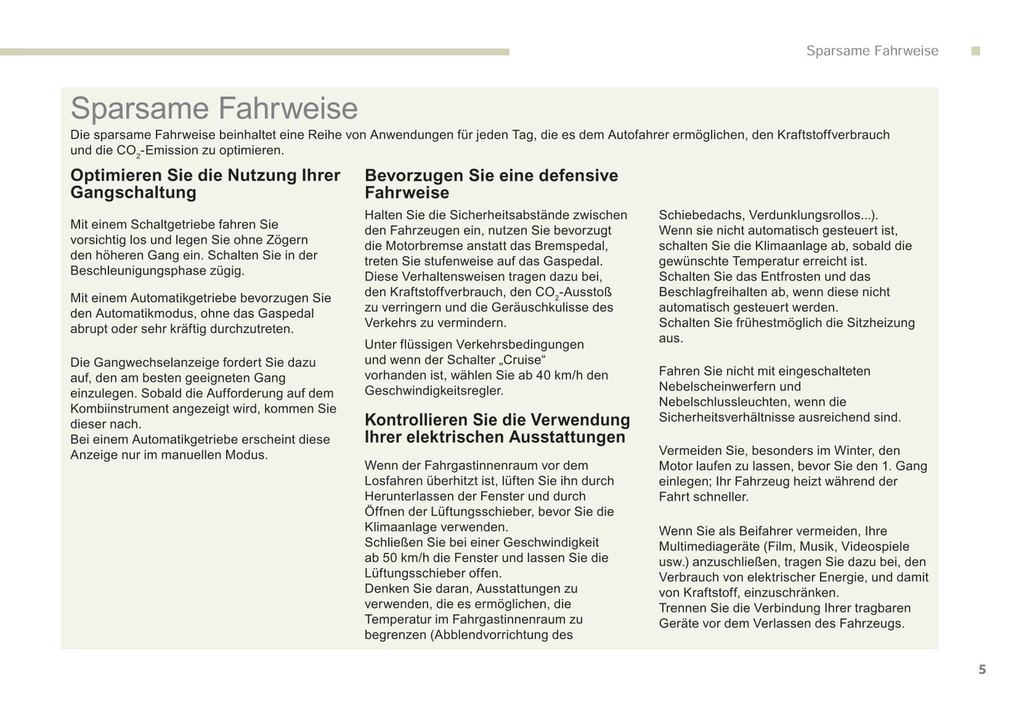 2017-2018 Peugeot Partner/Partner Tepee Owner's Manual | German