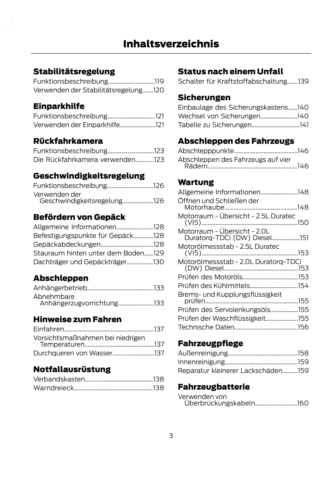 2011-2013 Ford Kuga Manuel du propriétaire | Allemand