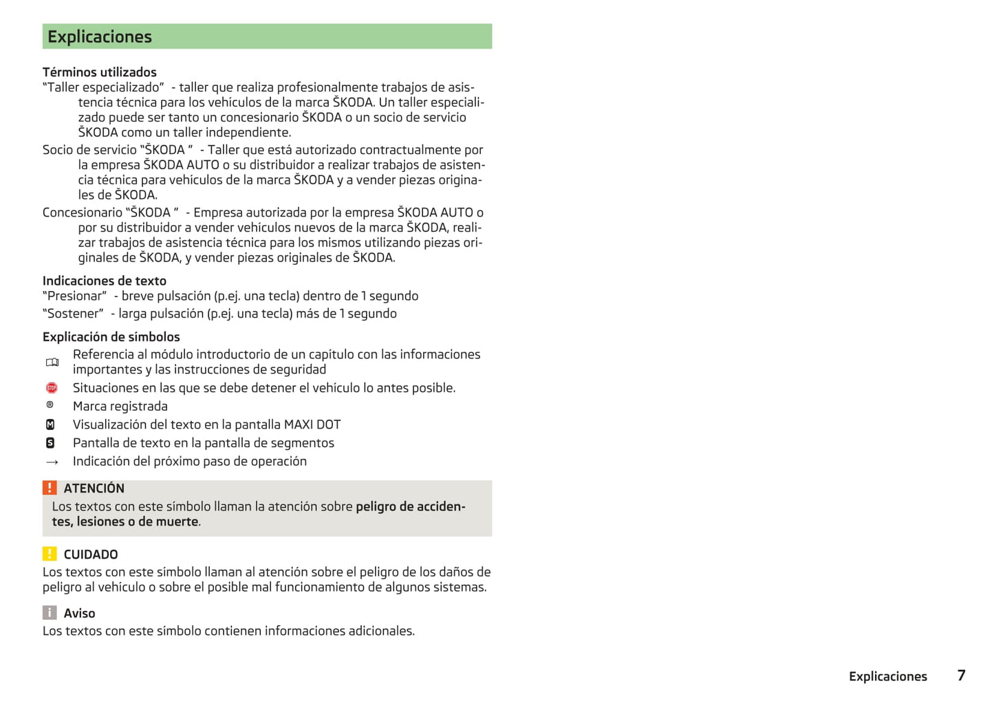 2016-2017 Skoda Rapid Gebruikershandleiding | Spaans