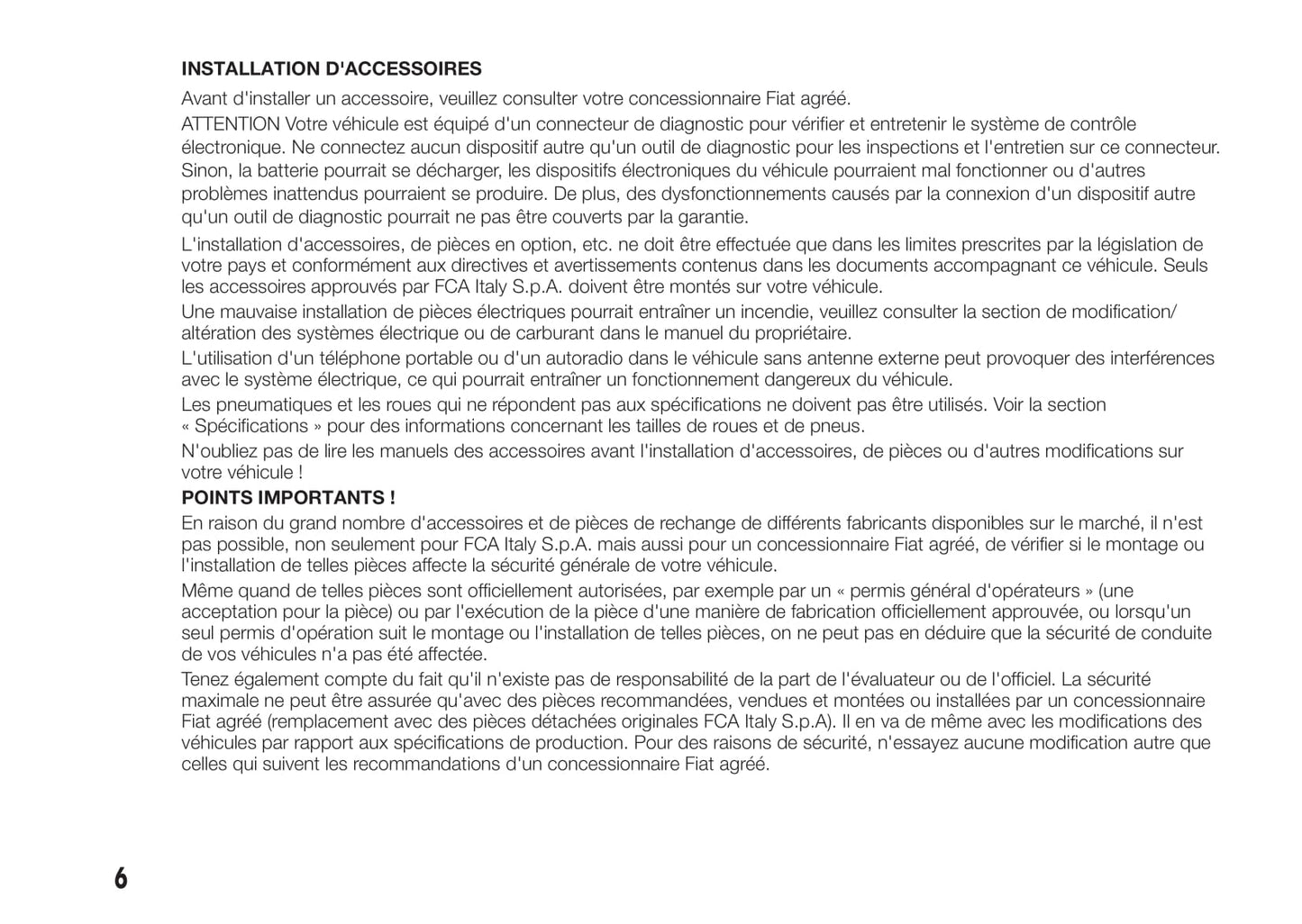 2017-2018 Fiat Fullback Owner's Manual | French