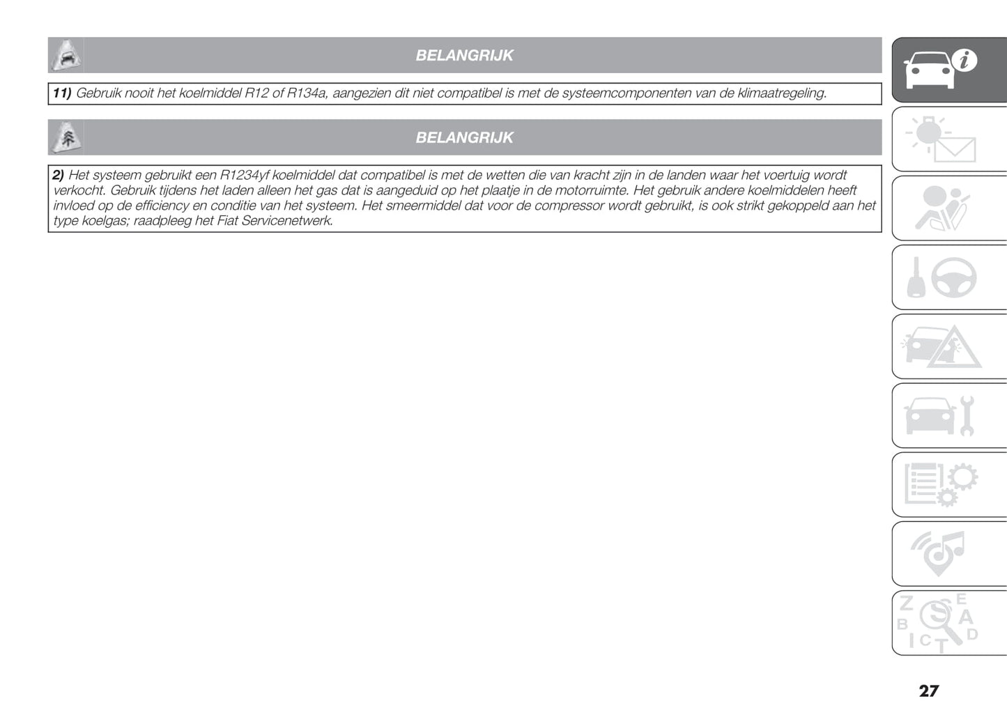 2020 Fiat 500/500C Hybrid Gebruikershandleiding | Nederlands