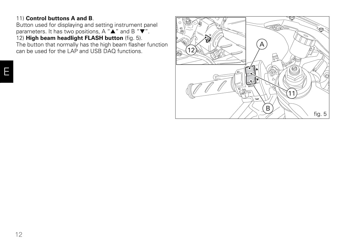 2007-2009 Ducati Superbike 1098/Superbike 1098S/Superbike 1098S Tricolore Bedienungsanleitung | Englisch