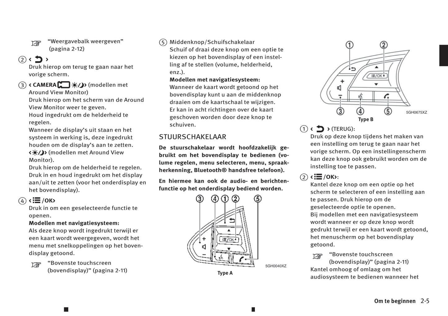 Infiniti Q50 Intouch Dual Display Handleiding 2013 - 2019