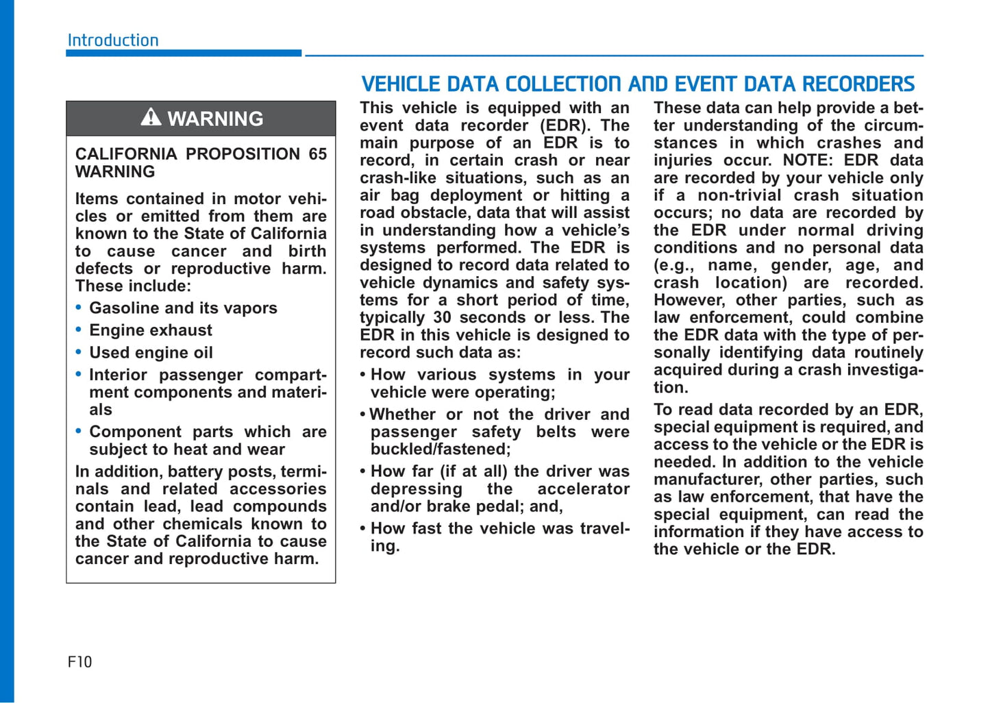 2018-2019 Hyundai Accent Bedienungsanleitung | Englisch