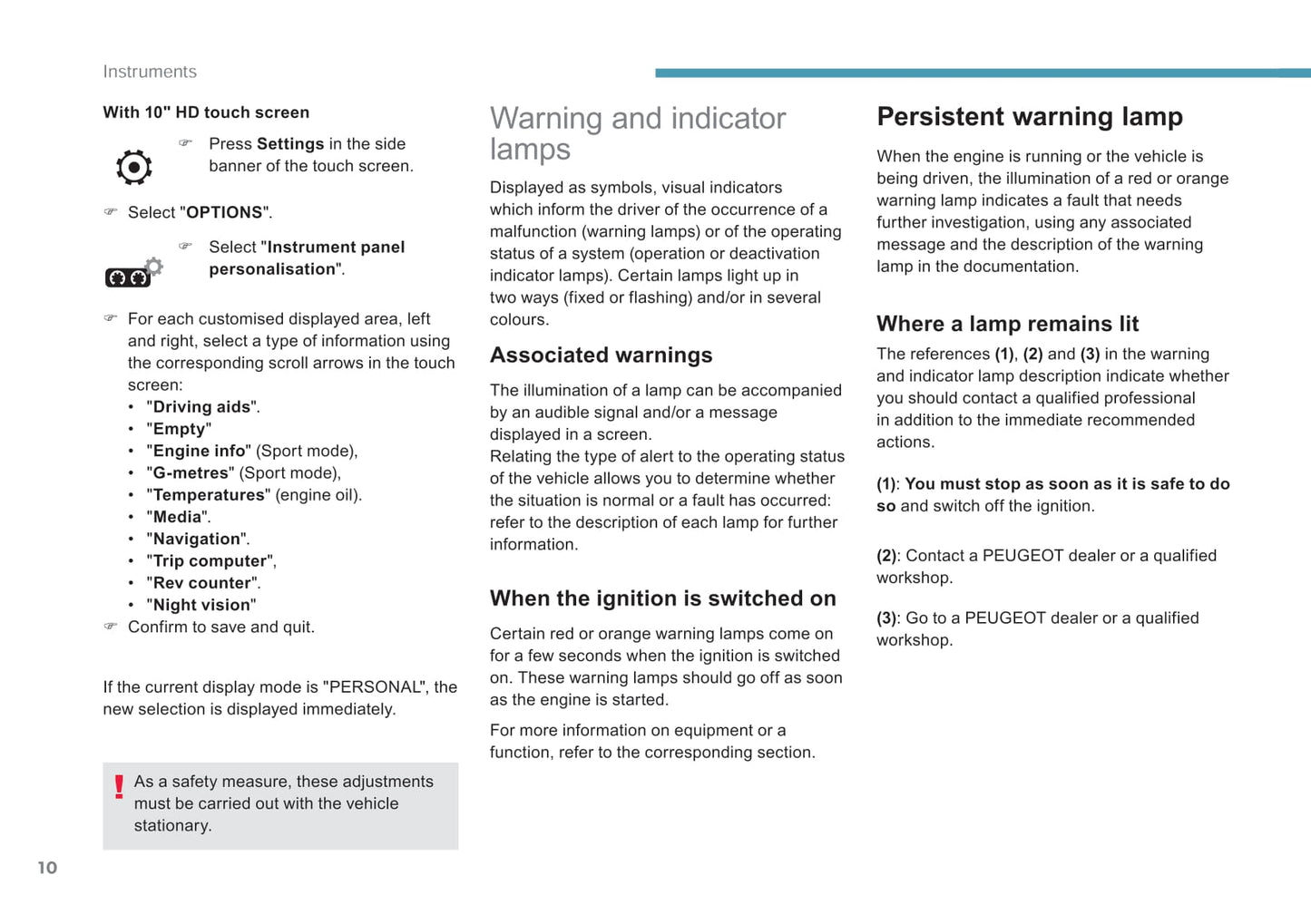 2018-2019 Peugeot 508 Owner's Manual | English