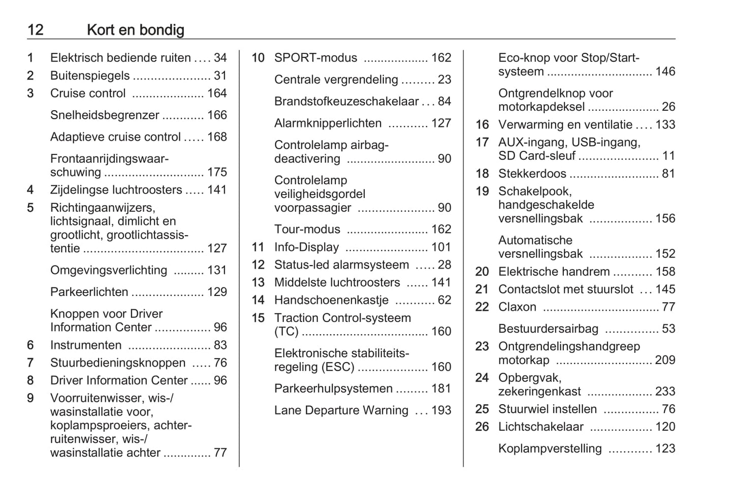 2017-2018 Opel Astra / Astra GTC Bedienungsanleitung | Niederländisch