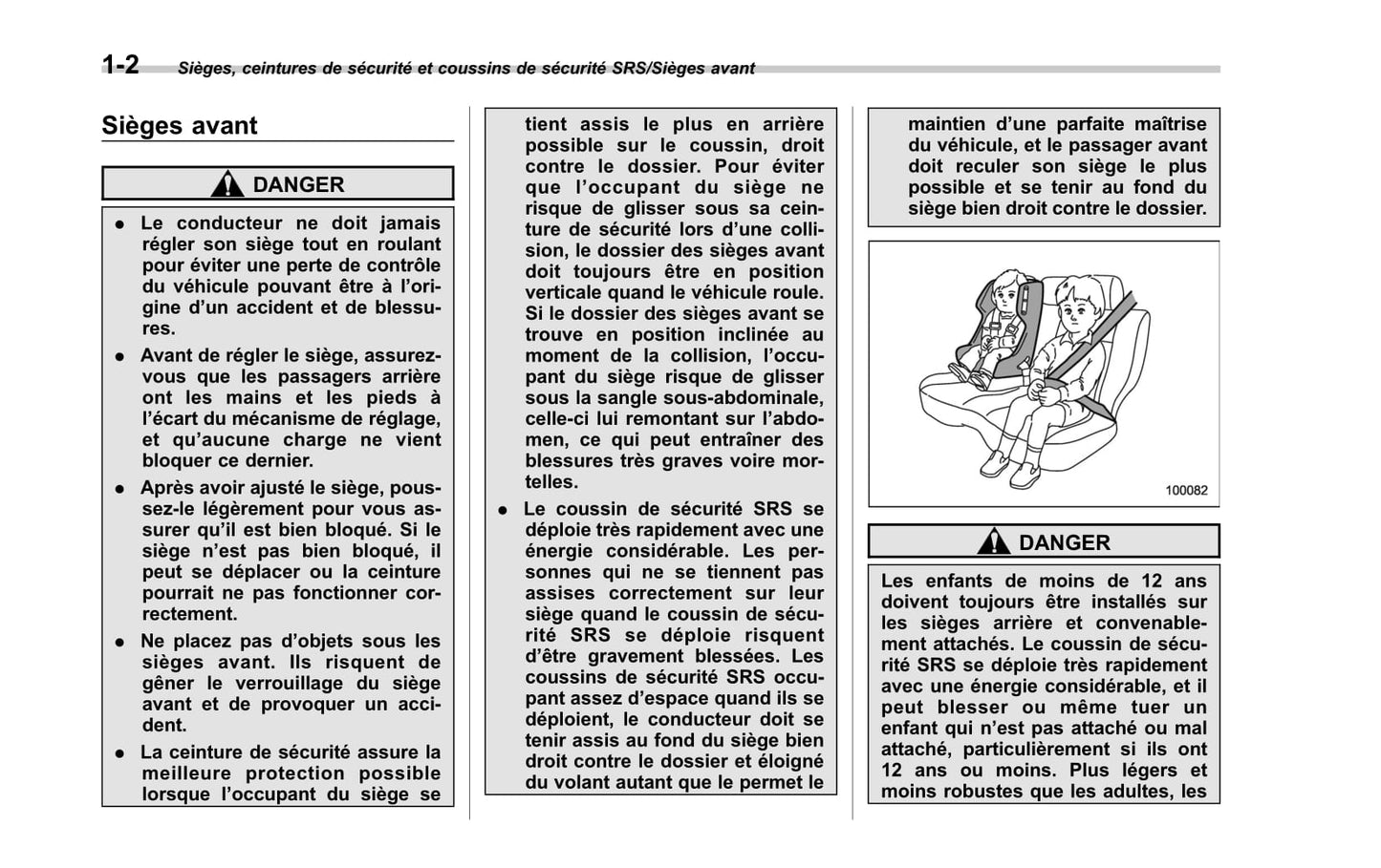 2013-2014 Subaru Forester Gebruikershandleiding | Frans