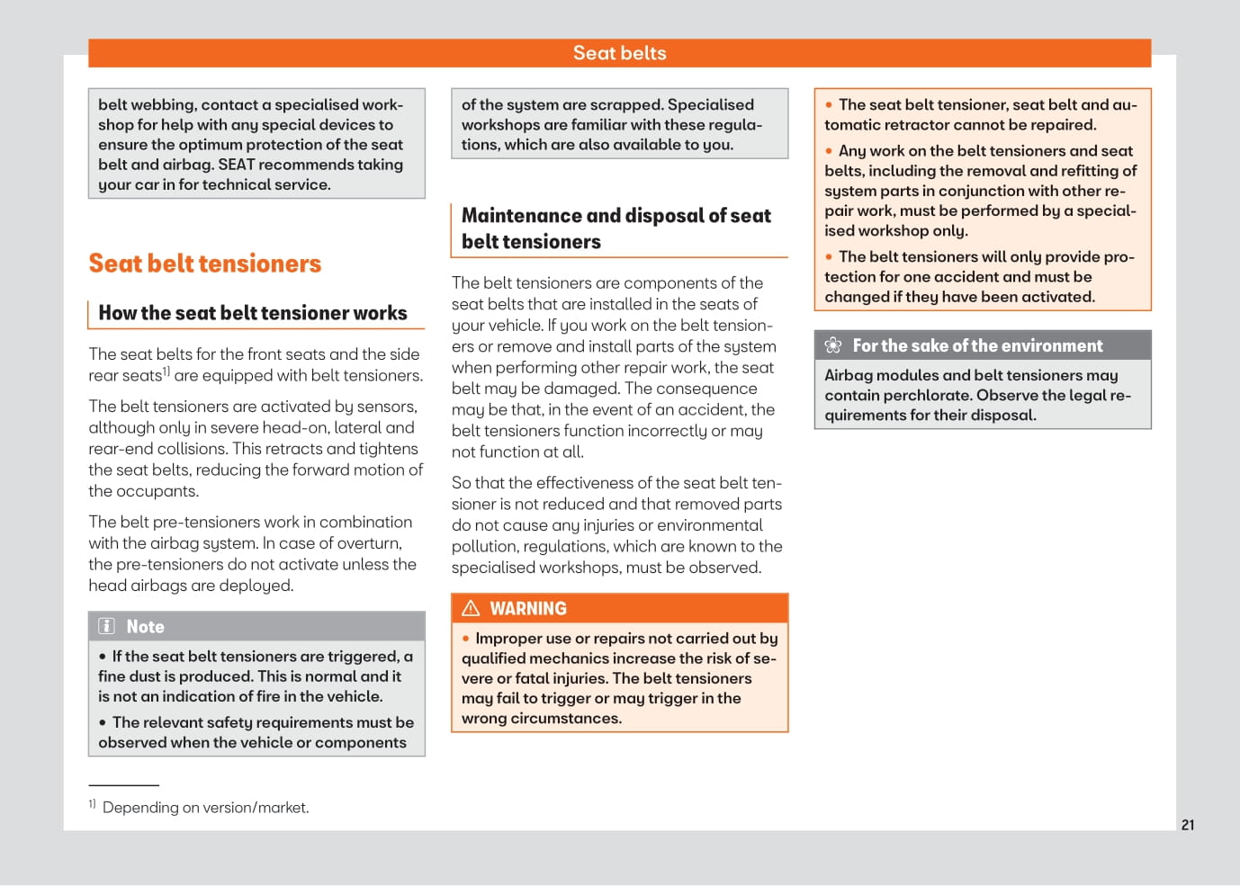 2021-2023 Seat Arona Gebruikershandleiding | Engels