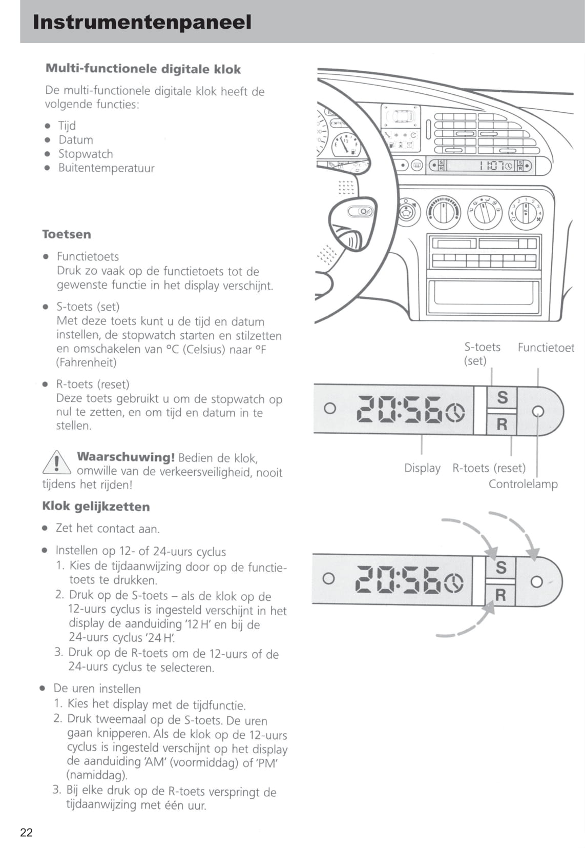 1996-1999 Ford Mondeo Manuel du propriétaire | Néerlandais