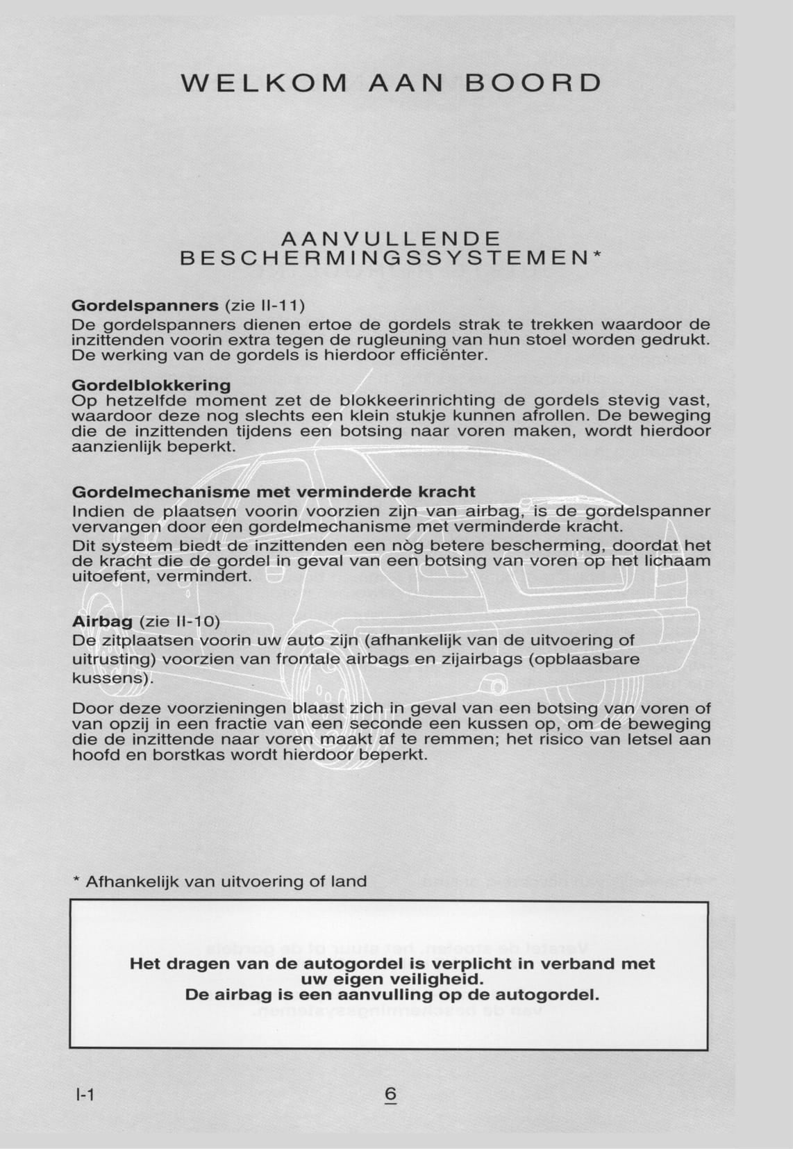 1999-2000 Citroën Xsara Owner's Manual | Dutch