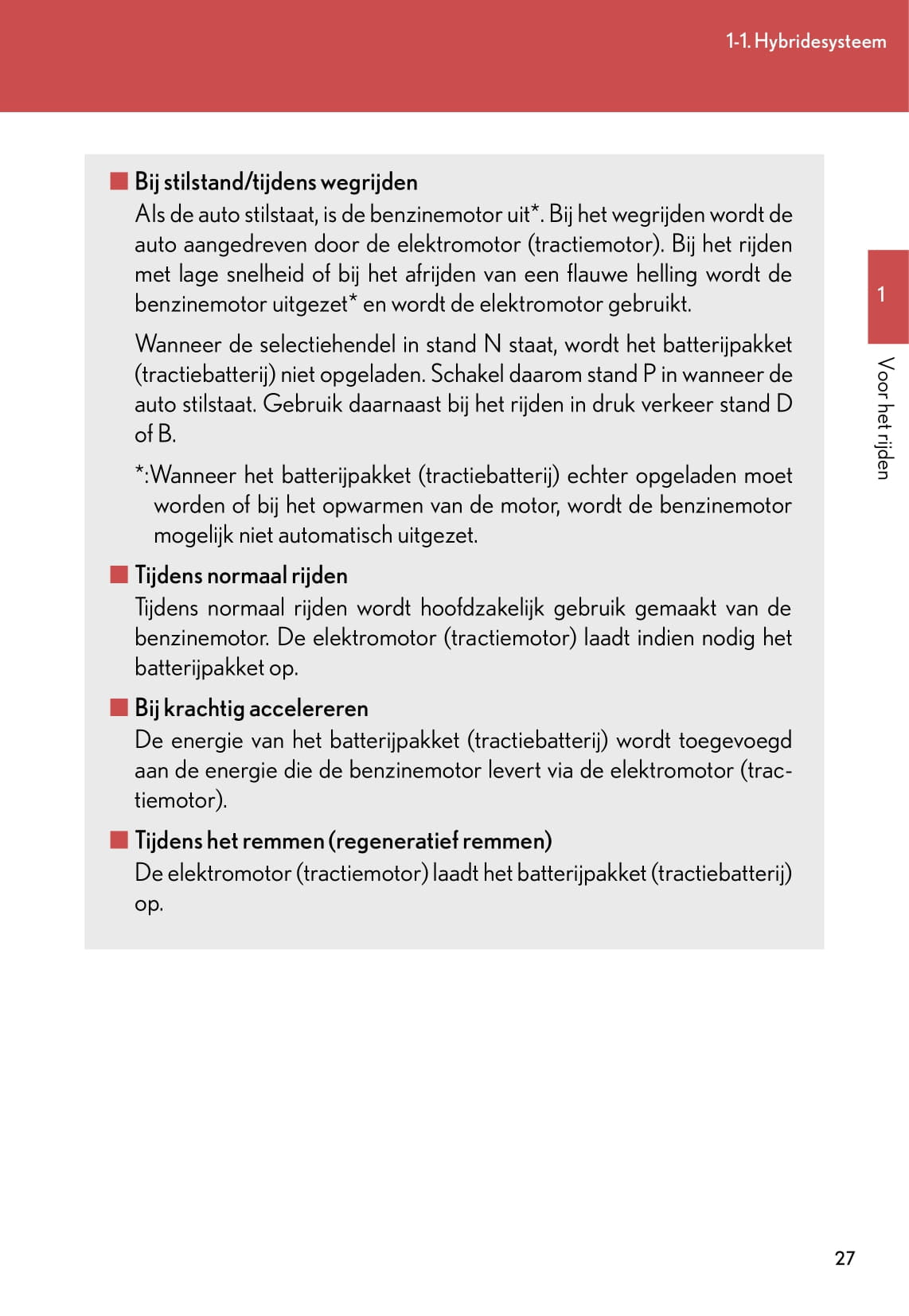 2011-2012 Lexus CT 200h Gebruikershandleiding | Nederlands