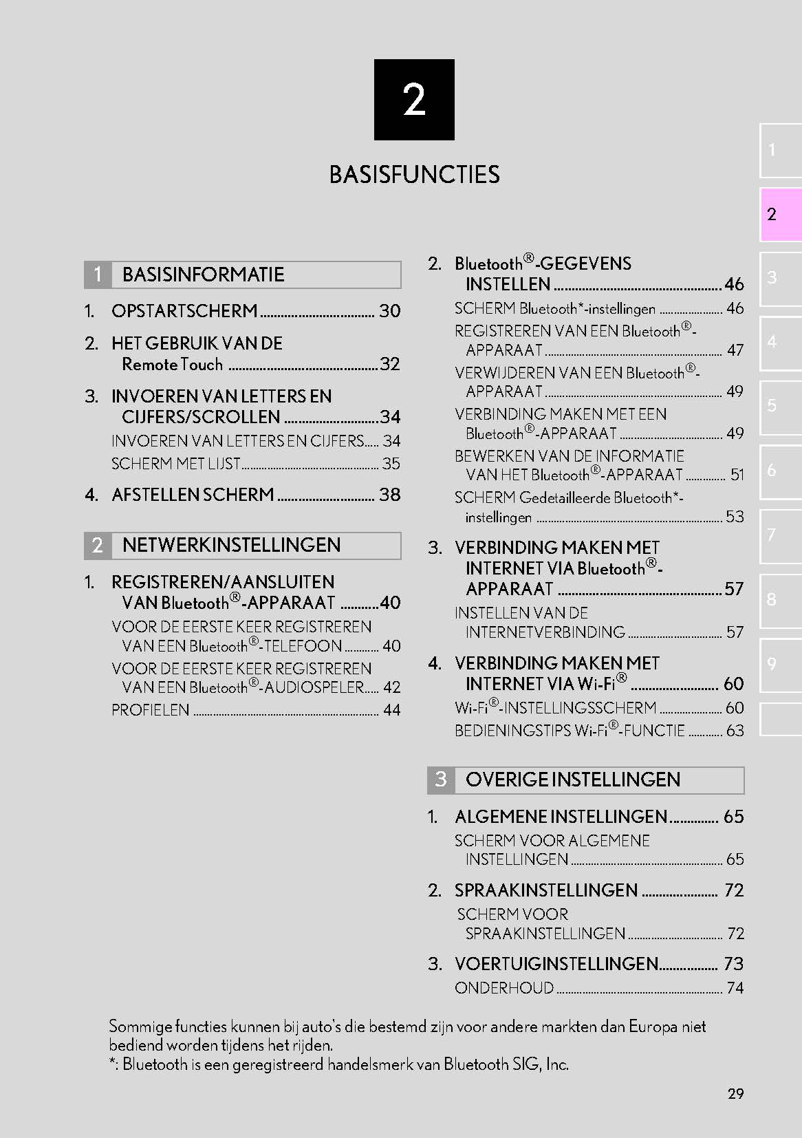 Lexus IS300h Navigatie Systeem Handleiding 2017 - 2019