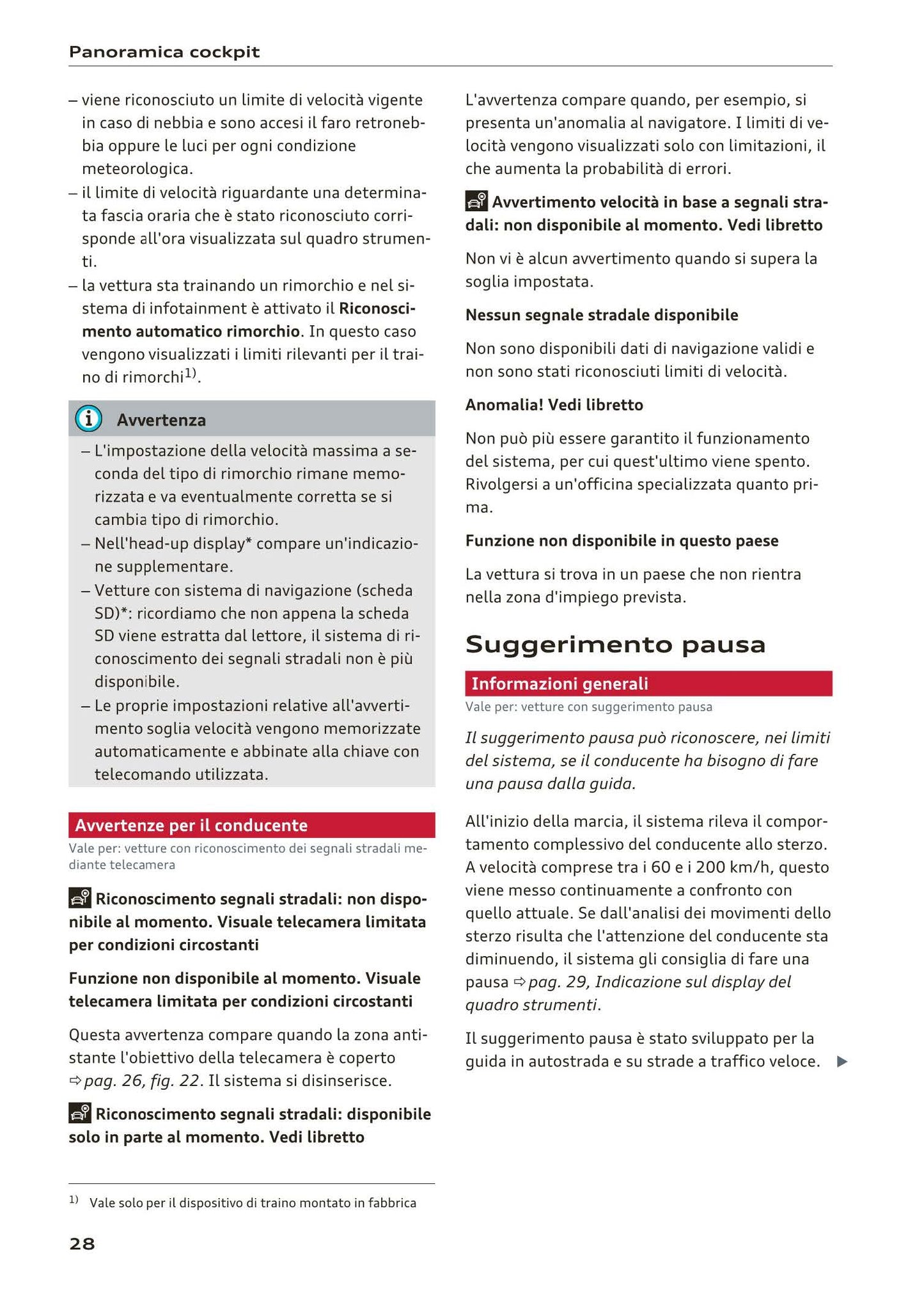 2015-2019 Audi A4 Gebruikershandleiding | Italiaans