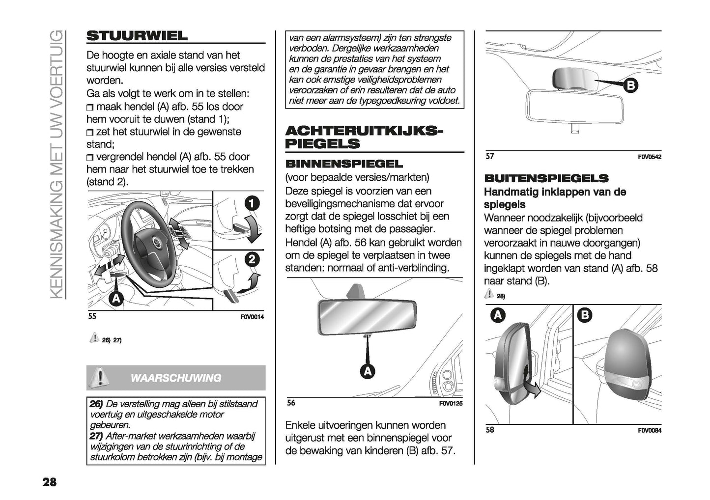 2015-2023 Fiat Doblo Manuel du propriétaire | Néerlandais