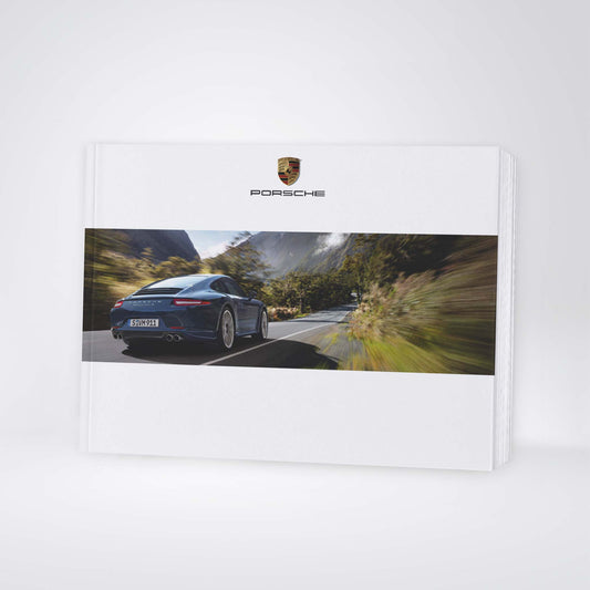 2013 Porsche 911 Carrera Bedienungsanleitung | Englisch