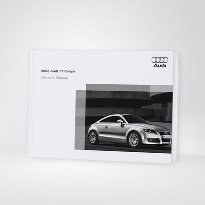 2008 Audi TT Bedienungsanleitung | Englisch