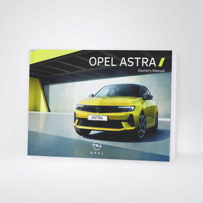 2021-2023 Opel Astra Gebruikershandleiding | Engels