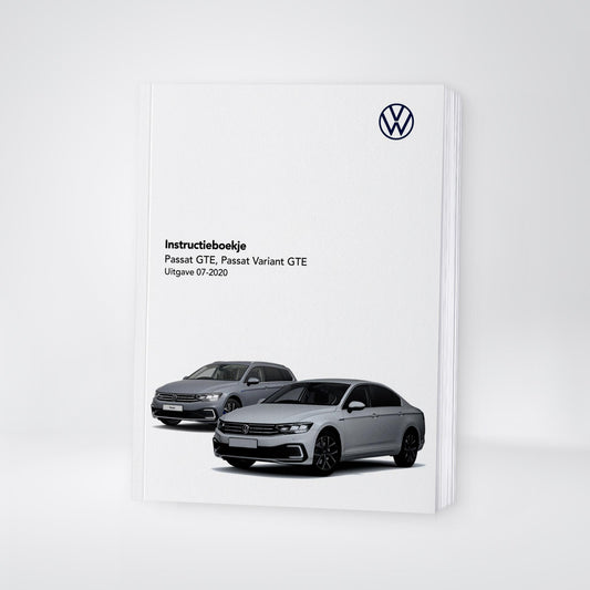 2020 Volkswagen Passat GTE / Passat Variant GTE Bedienungsanleitung | Niederländisch
