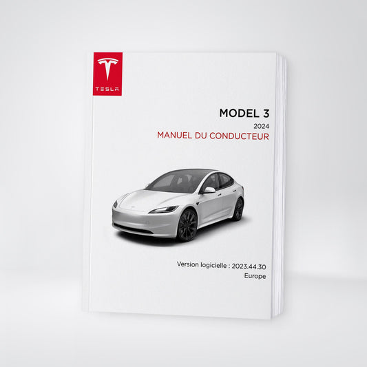 2023-2024 Tesla Model 3 Owner's Manual | French