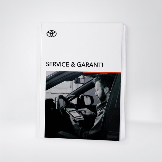 2022 Toyota Service & Warranty Booklet | Danish