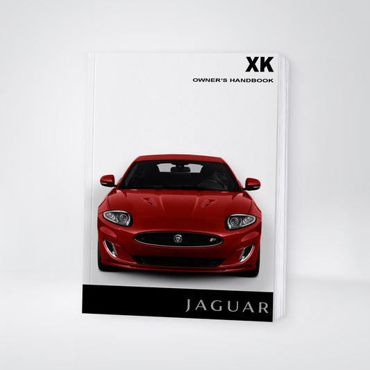 2013 Jaguar XK Bedienungsanleitung | Englisch